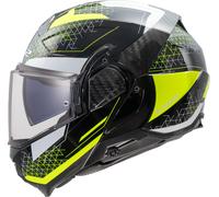 LS2 FF910 Advant II Astral, casque modulaire XS Noir/Jaune Néon Noir/Jaune Néon