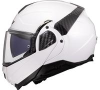 LS2 FF910 Advant II Solid, casque modulaire L Blanc Blanc