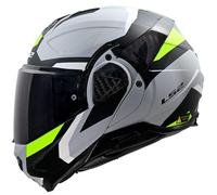 LS2 FF910 ADVANT II TRIPLE Klapphelm matt light grau-fluo gelb S
