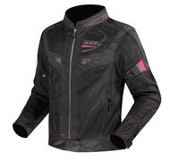 LS2 Garda Air Veste De Moto Femme (Noir/Rose) Taille: L