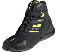 LS2 Garra, chaussures imperméables pour femmes 38 EU Noir/Jaune Néon Noir/Jaune Néon