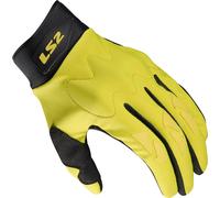 LS2 Hiker Gants de moto, noir/jaune néon, Taille XL