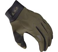 LS2 Hiker Gants de moto, noir/olive, Taille M