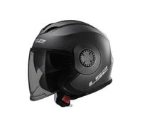 LS2 JET VERSO OF570 TITANE MAT AVEC VISIÈRE SEMI TEINTÉE S