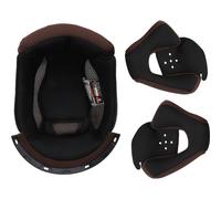 LS2 KIT COIFFE ET JOUES MARRON OF573 TWISTER II - XL
