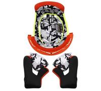 LS2 KIT COIFFE ET JOUES POUR MX437 FAST EVO - S - MX437 EVO - ORANGE