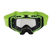 LS2, Lunettes de protection moto AURA (Visière transparente) black green