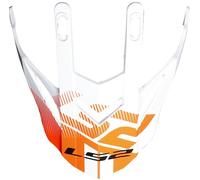 LS2 MX436 Pioneer Pic casque, blanc-orange