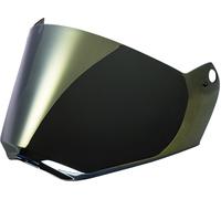 LS2 MX436 Pioneer visière, Or à l’iridium, Taille unique