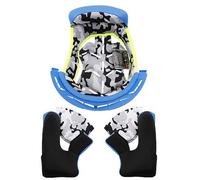 LS2 MX437 Fast Evo Doublure intérieure et garnitures de joue, bleu, taille S