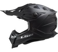 LS2 MX700 SUBVERTER EVO II SOLID MX-Helm matt schwarz XS