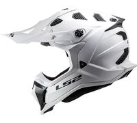 LS2 MX700 Subverter Evo II Solid Casque de motocross, blanc, taille M
