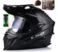 LS2 MX701 Explorer Carbon casque, noir, L (59/60)