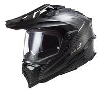 LS2 MX701 Explorer Carbon Casque, noir, Taille XL (61/62)