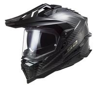 LS2 Helmets Casque intégral MX701 Explorer Carbon Solid 3
