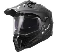LS2 Casque de moto MX701 Explorer Carbone Noir/Carbone Taille XL (61)