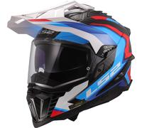 LS2 Casque moto MX701 Explorer C Frontier II White / Blue L