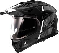 LS2 Helmets Casque motocross MX702 Pioneer II Hill – Noir-Blanc Taille M Homme