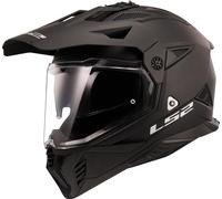 Casque Adventure LS2 MX702 Pioneer II Noir MatXL Noir Mat