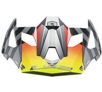 LS2 MX703 Barrier, pic Noir/Gris/Rouge/Jaune Néon Noir/Gris/Rouge/Jaune Néon