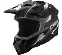 LS2, Casque Moto Cross X-FORCE PHANTOM Black Grey, XL