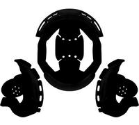 LS2 MX708, doublure/coussinets des joues L Noir Noir