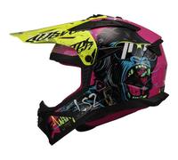 Casque Cross LS2 MX708 Fast II Gorilla HiVis Violet/jaune haute visibilitéXXL Violet,jaune haute visibilité