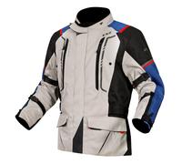 LS2 Narvik Veste De Moto (Gris/Noir/Bleu/Rouge) Taille: XL