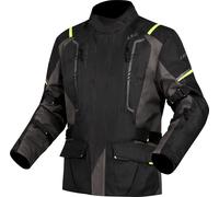 LS2 Narvik, veste textile imperméable XL Noir/Gris/Jaune Néon Noir/Gris/Jaune Néon
