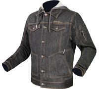 LS2 Oaky Blouson textile de moto, noir, Taille M
