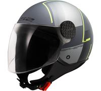Ls2 Of558 Sphere Lux Ii Firm Open Face Helmet Noir 2XL