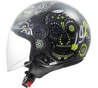 LS2 OF558 SPHERE LUX II MAXCA Jethelm schwarz-fluo gelb L