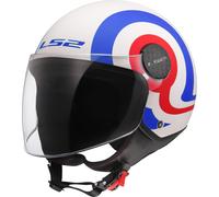 LS2 Casque moto OF558 Sphere Lux II Urby Matt White / Blue / Red M