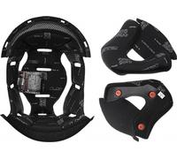 LS2 OF570 Verso Doublure intérieure et garnitures de joue, noir, taille L