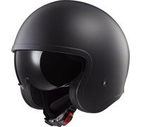 LS2 Helmets Casque jet OF599 Spitfire II Noir XL