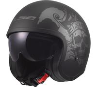 LS2 OF599 Spitfire II Willy Casque à face ouverte, Taille XS (53/54)