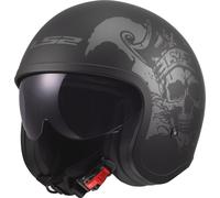 Casque moto jet LS2 OF599 Spitfire II Willy S