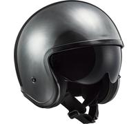 LS2 OF599 Spitfire Jeans Titanium Casque jet, Titan, Taille XS (53/54)