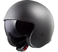 LS2 OF599 Spitfire Single Mono casque jet Taille : XS (53/54), Couleur : Titan Matt
