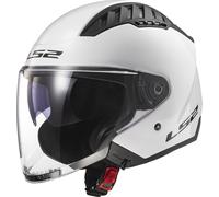 LS2 OF600 Copter II Casque jet, blanc, taille M pour homme