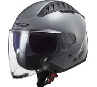 LS2 OF600 Copter II Casque jet, gris, taille L pour homme
