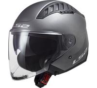 LS2, Casque Moto Jet Copter II Matt Titanium, S