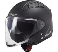 LS2 OF600 Copter II Motorcycle Helmet Matte Black XL - Ergonomic Comfort