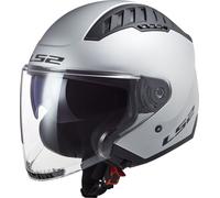 LS2 OF600 Copter II Casque jet, argent, taille S pour homme