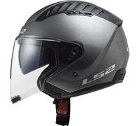 LS2 Helmets Casque moto jet OF600 Copter II Gris 2XL