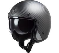 LS2, Casque Moto Jet BOB Solid Mat Carbon, XS