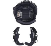 LS2 OF601 BOB Carbon Doublure intérieure et garnitures de joue, noir, Taille M