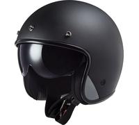 Casque Jet LS2 OF601 Bob II Noir MatM Noir Mat