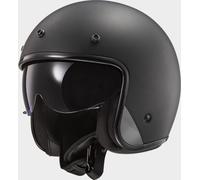 LS2 CASQUE JET OF601 BOB II SOLID MAT - XS - LS2 CASQUE JET OF601 BOB II SOLID MAT - NOIR