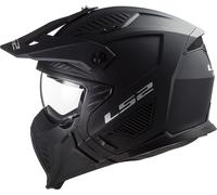 LS2 OF606 Drifter Solid, casque modulaire L Noir Mat Noir Mat